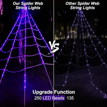 🕷️Giant Luminous Spiderweb™🕷️